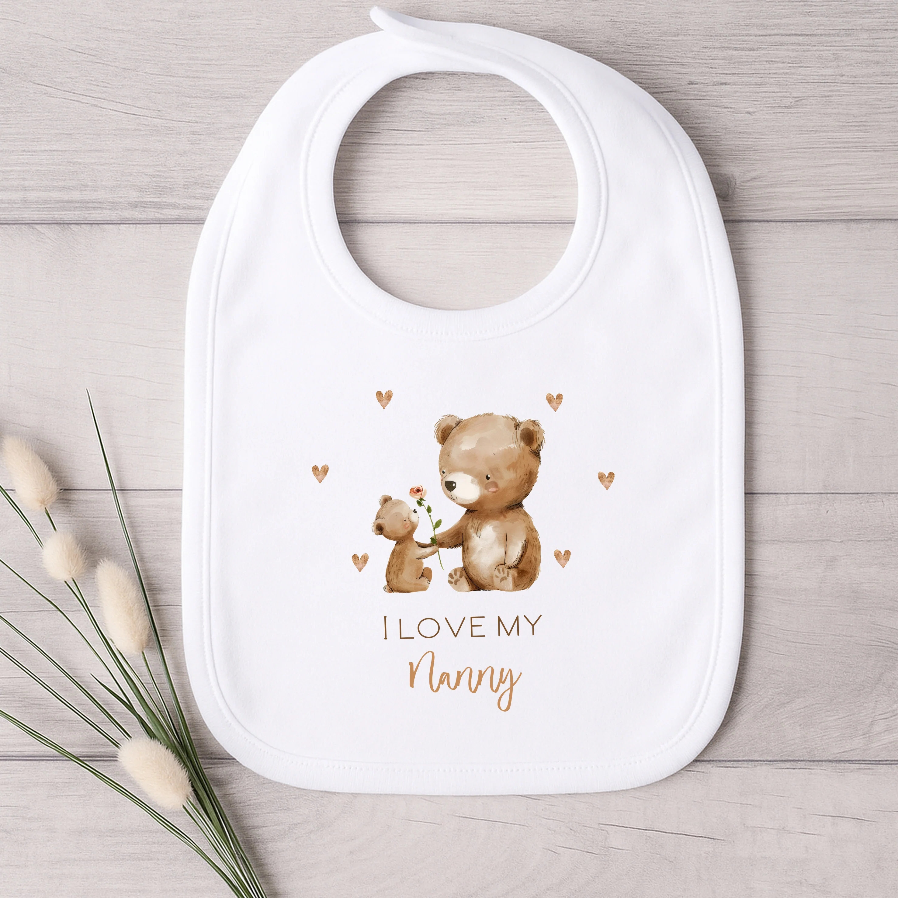 Personalised I Love My Nanny Baby Grow or Vest - Image 4