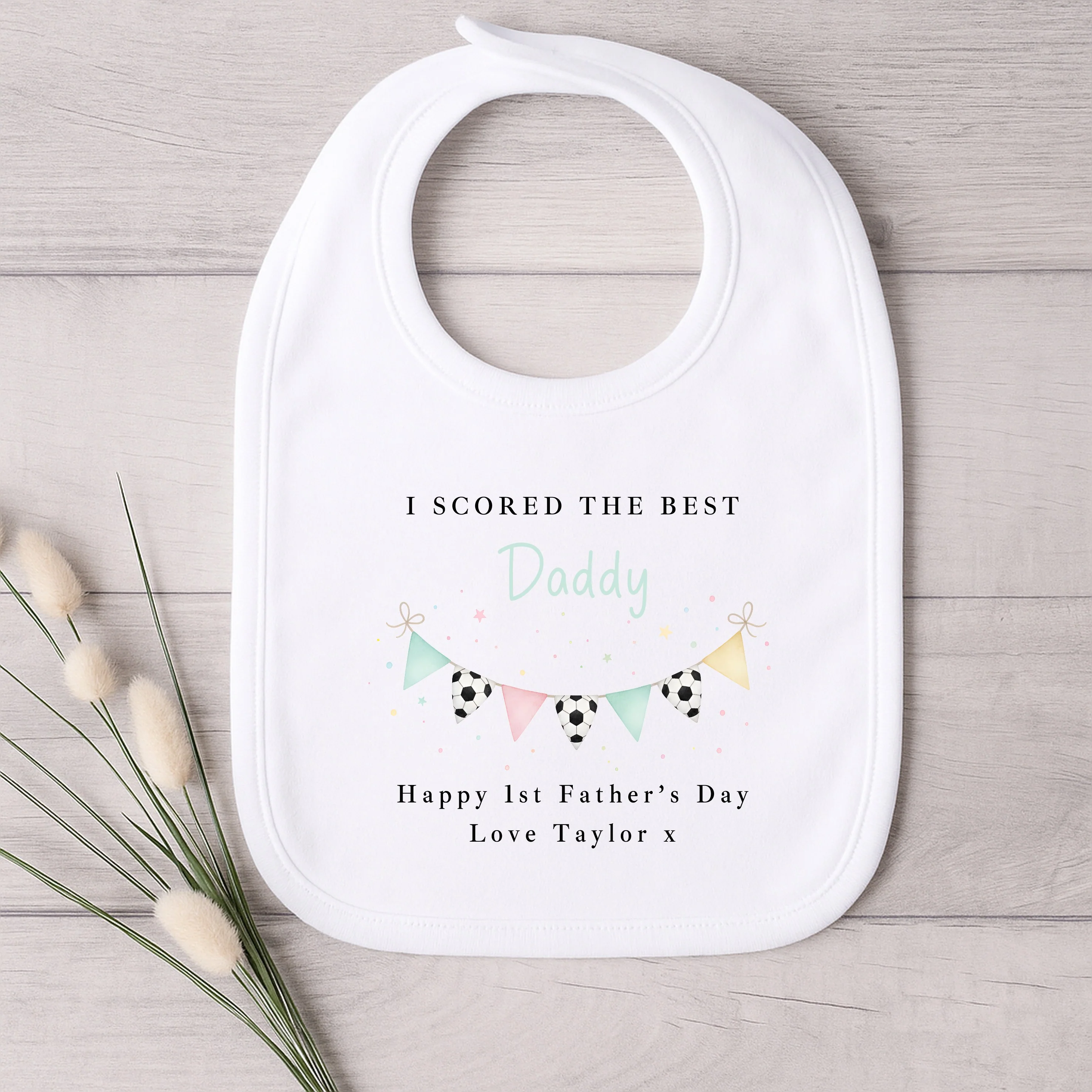 Personalised I Scored The Best Daddy Father's Day Baby Grow or Vest - Image 6