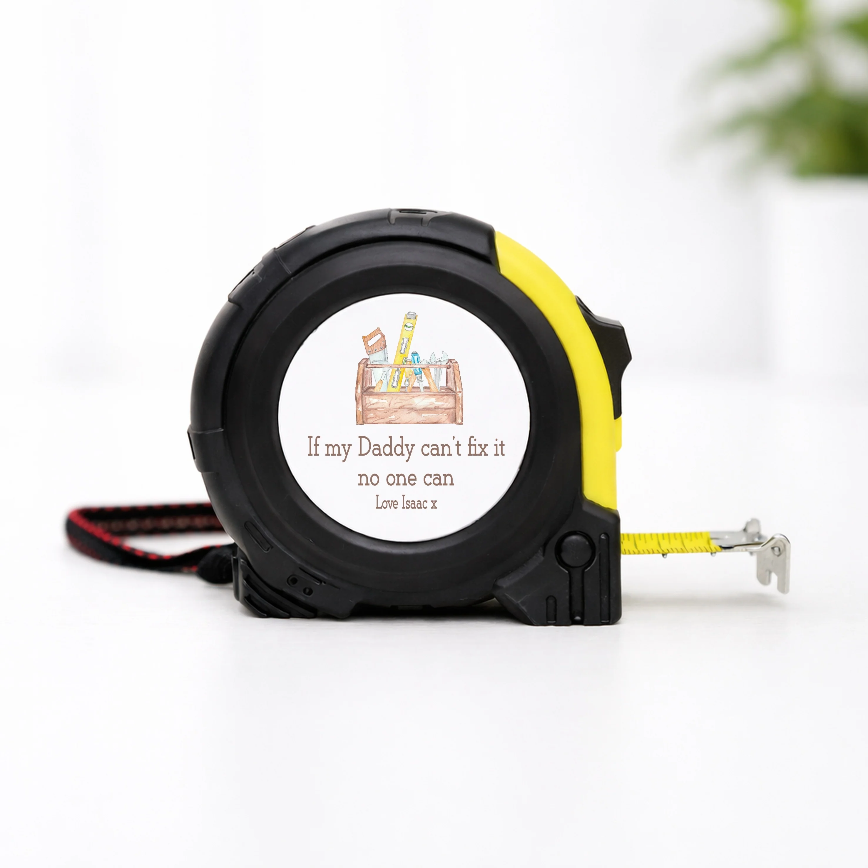 Personalised If My Daddy Can't Fix It No One Can Tape Measure - Image 3