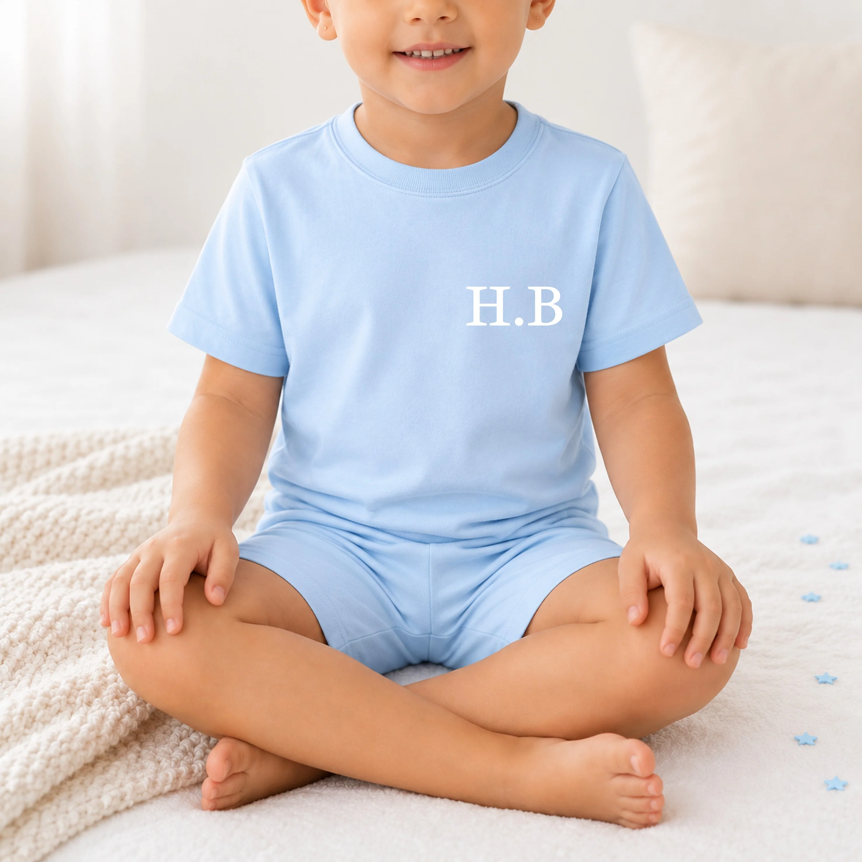 Personalised Initial Toddler Short Set - Image 5