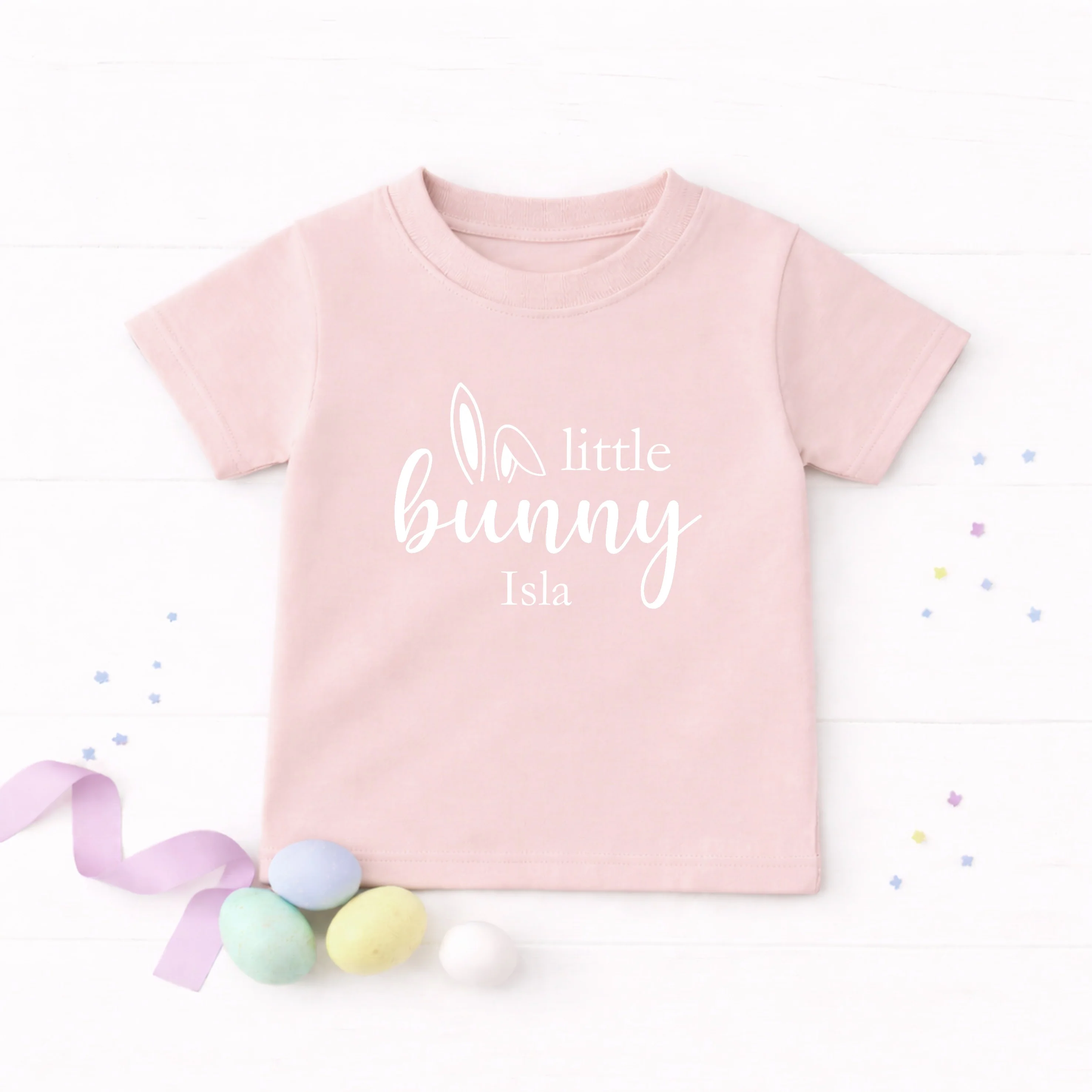 Personalised Little Bunny Easter T-shirt - Image 2