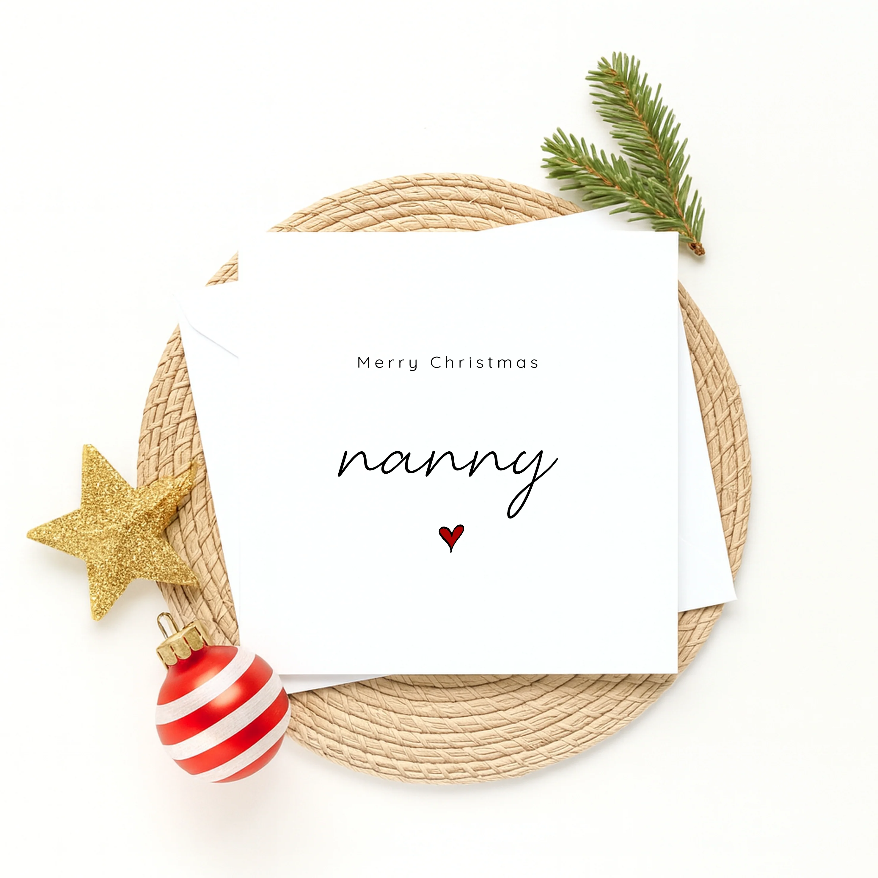 Personalised Merry Christmas Daddy Christmas Card - Image 2