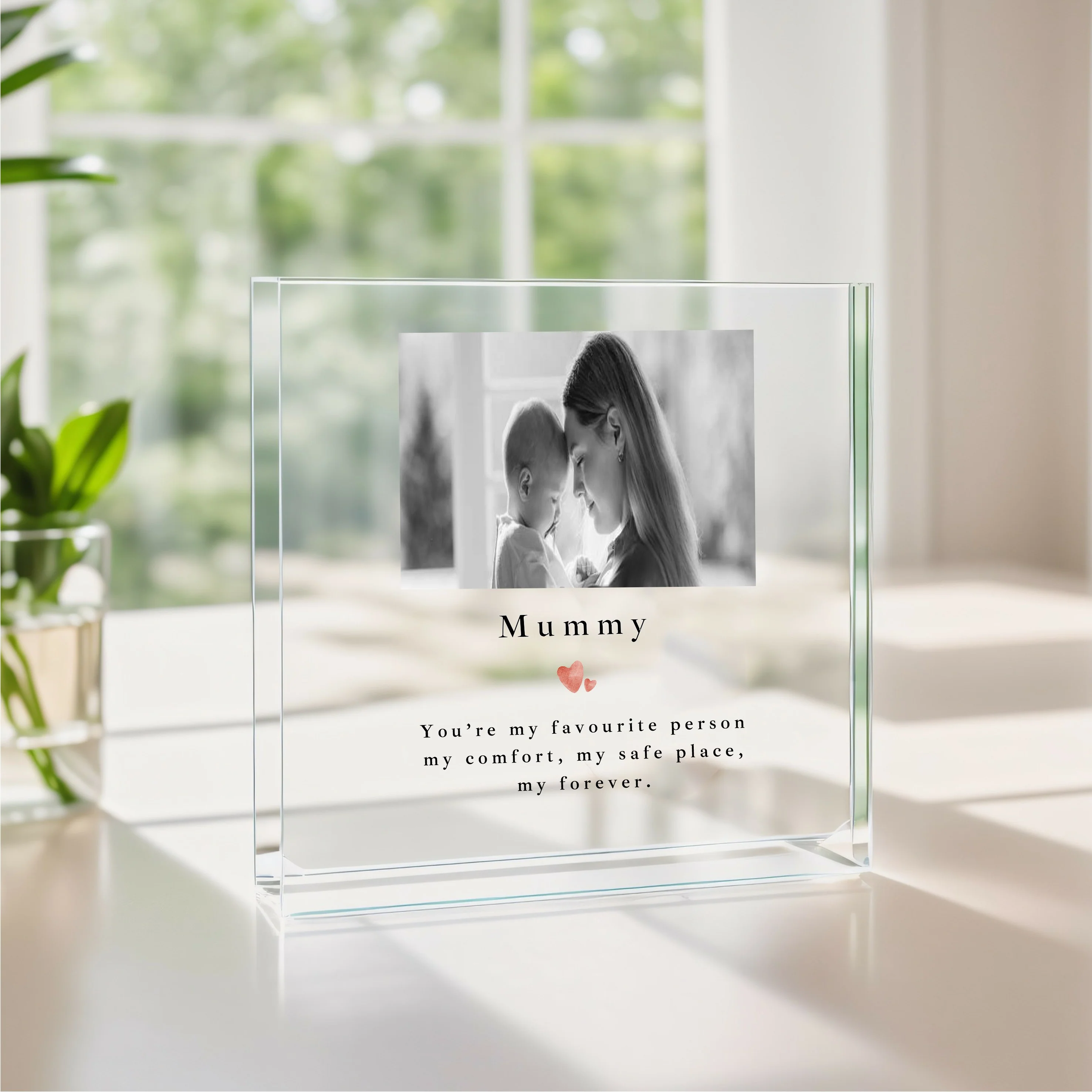 Personalised Mummy You're My Favourite Acrylic Block - Image 4