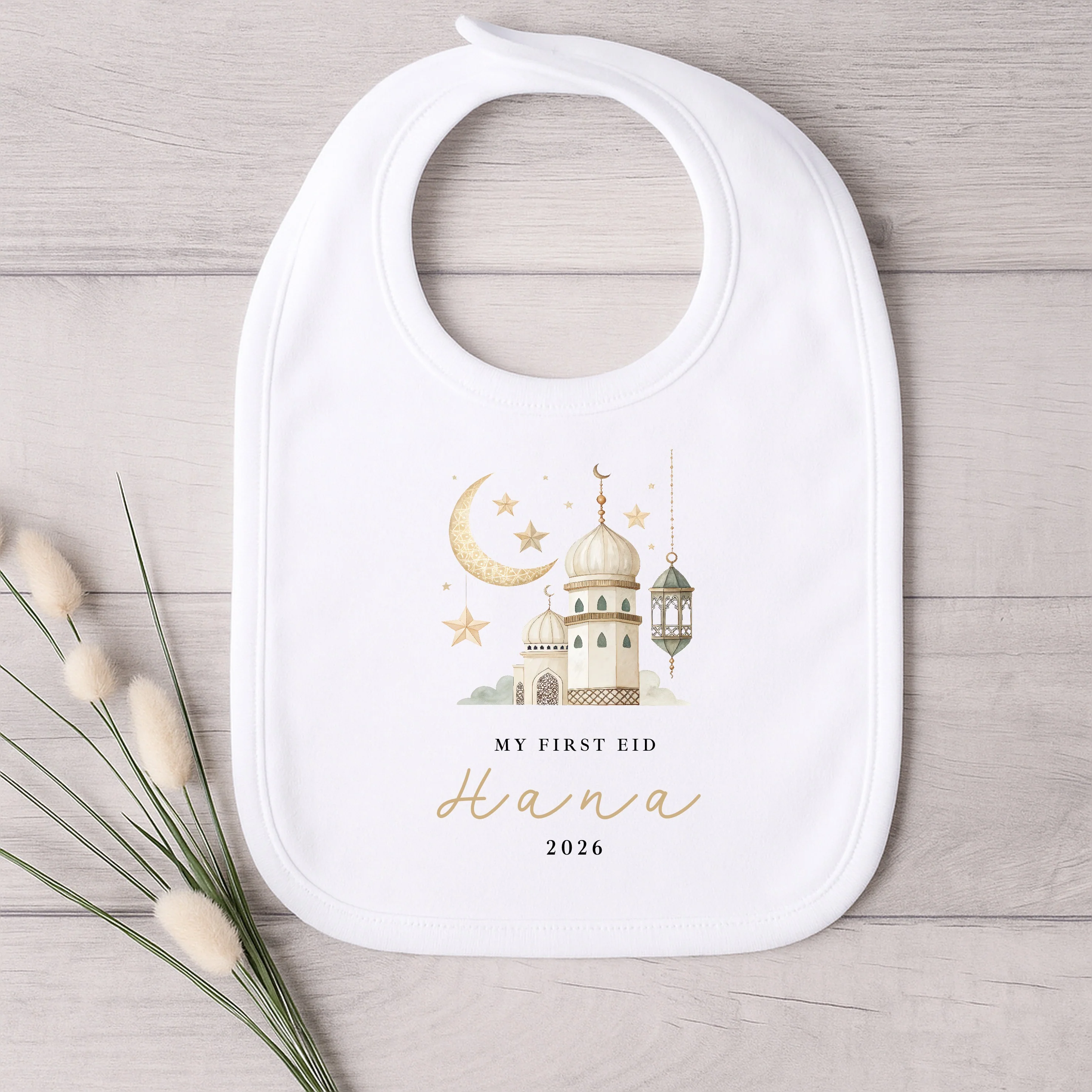 Personalised My First Eid Baby Grow, Vest or Bib - Image 8