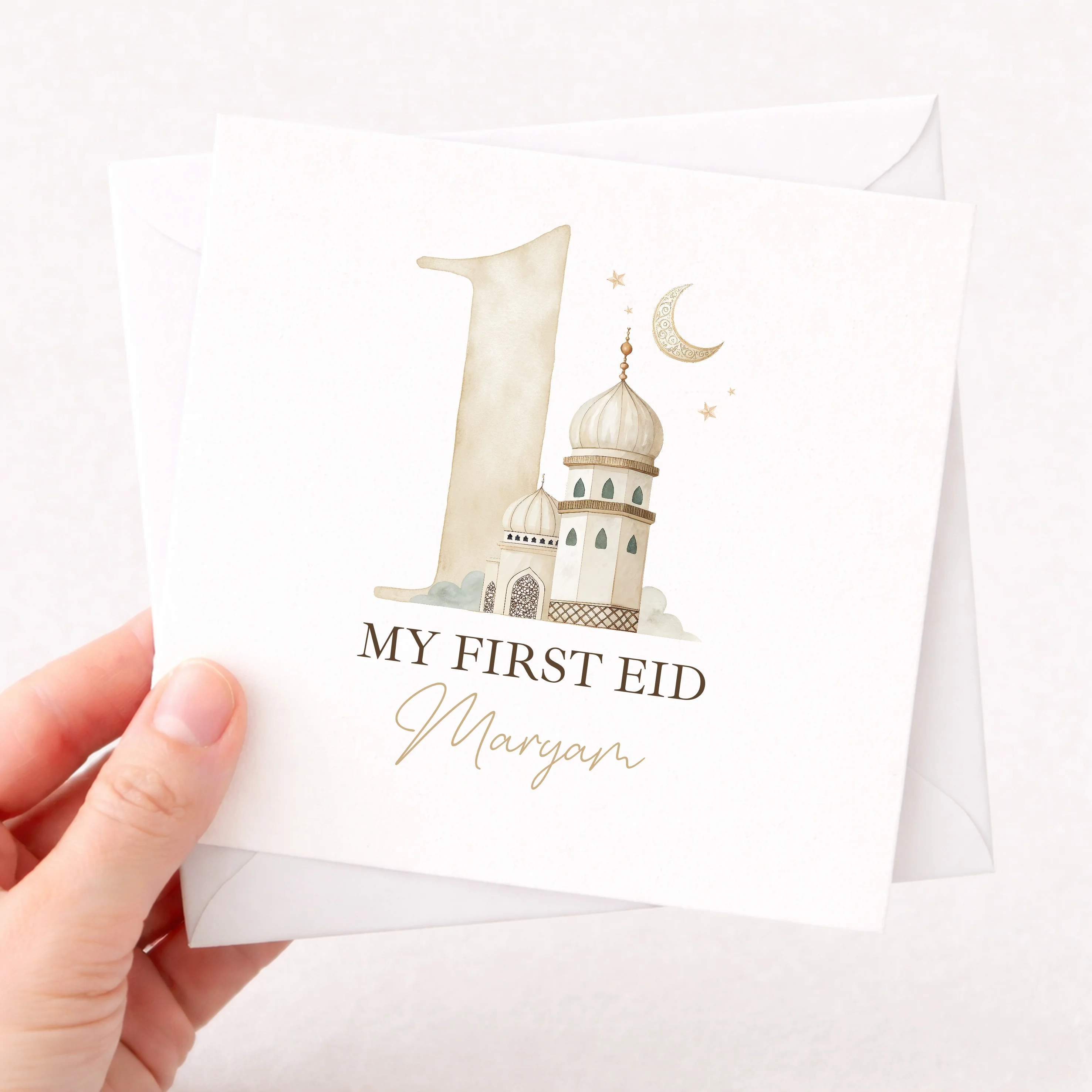 Personalised My First Eid Mubarak Card - Image 2