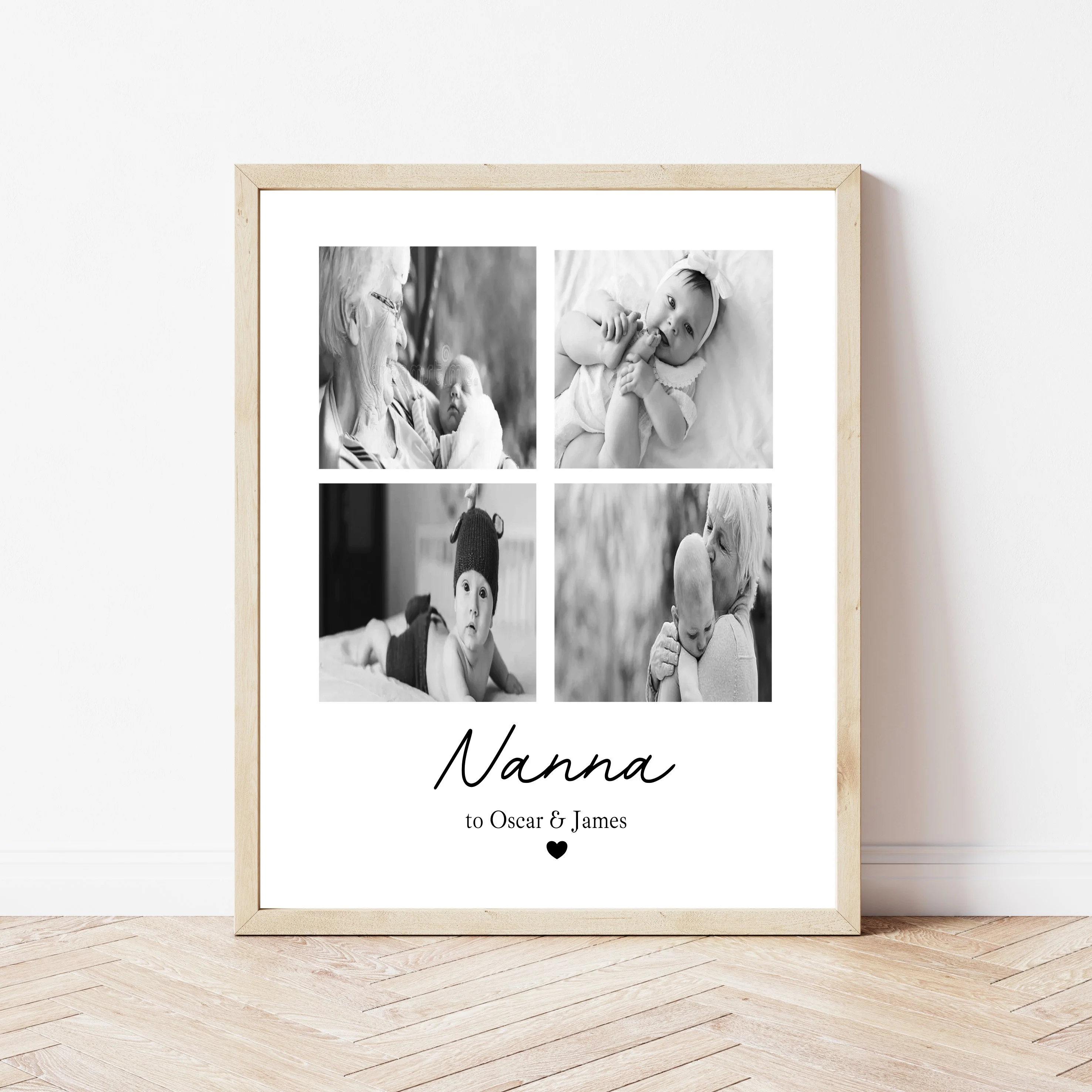 Personalised Nana Photo Poster - Image 5