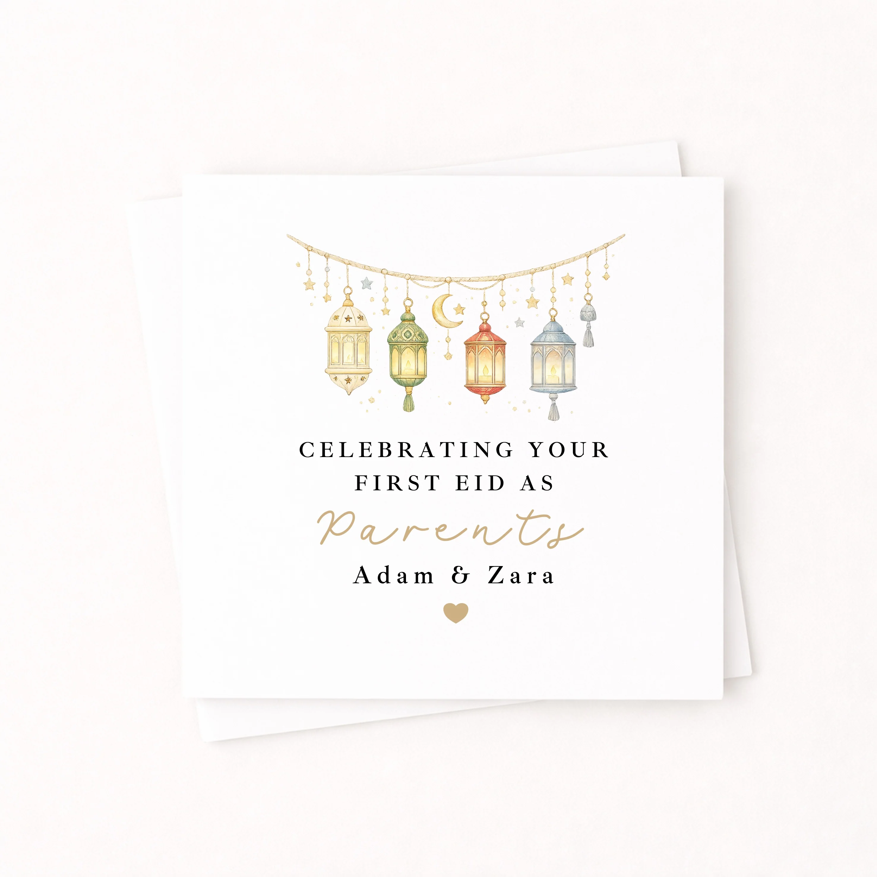 Personalised Our First Eid As Parents Card - Image 5