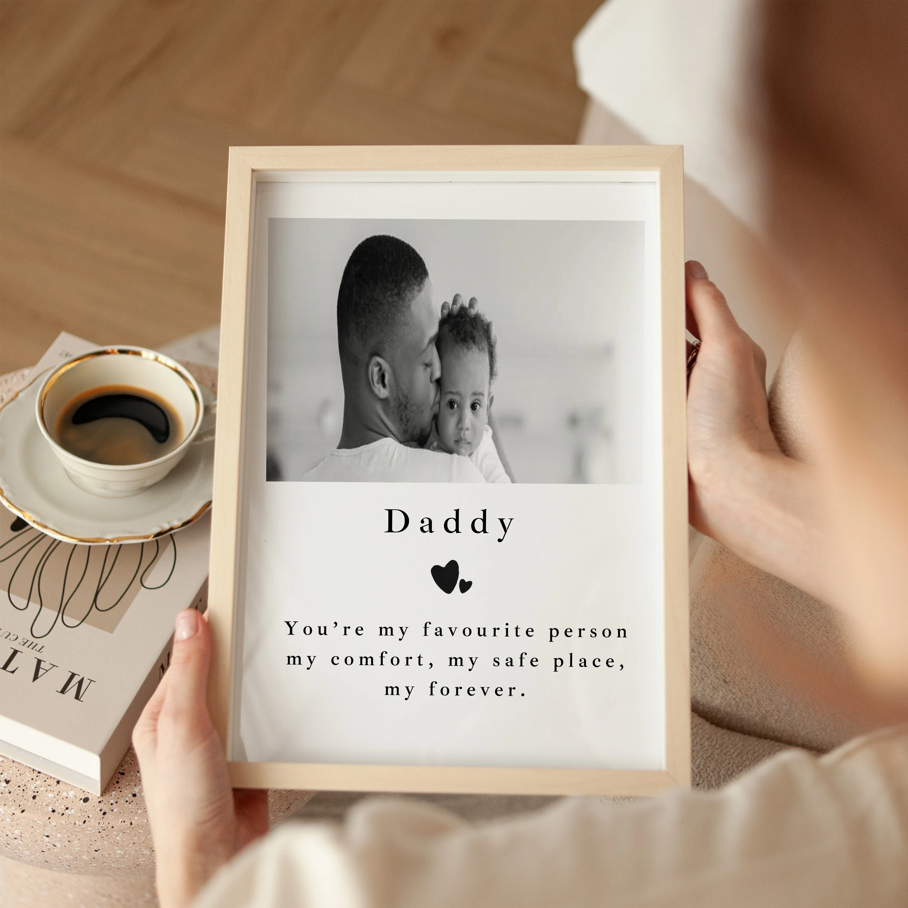 Personalised Photo Daddy You Are My Favourite Poster - Image 4