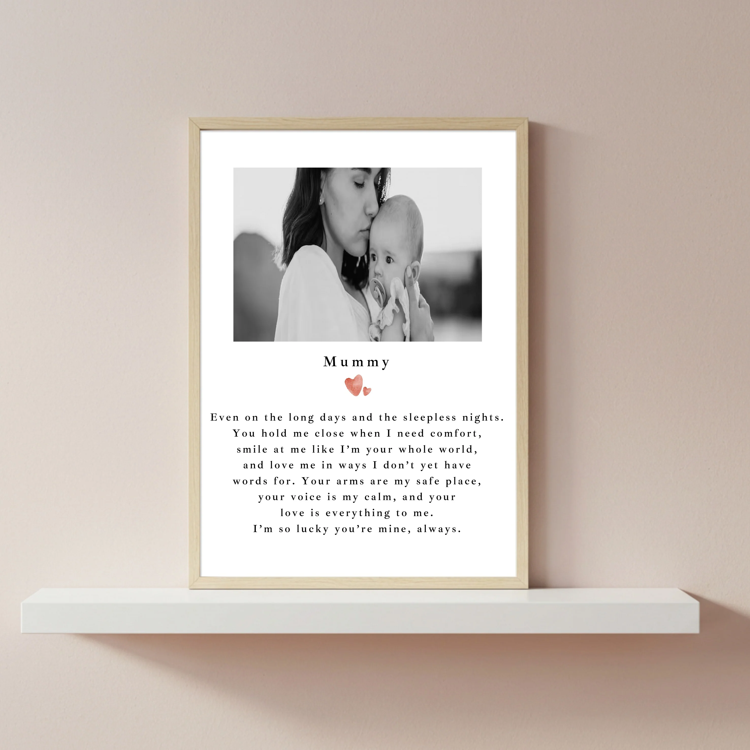 Personalised Photo Poem Poster - Image 4