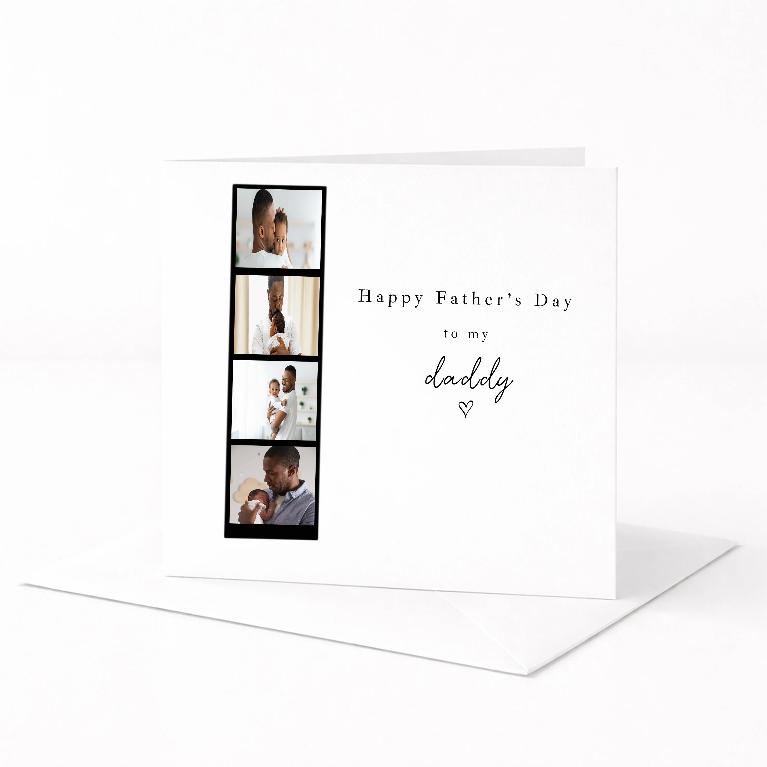 Personalised Photo Strip Father's Day Card - Image 6