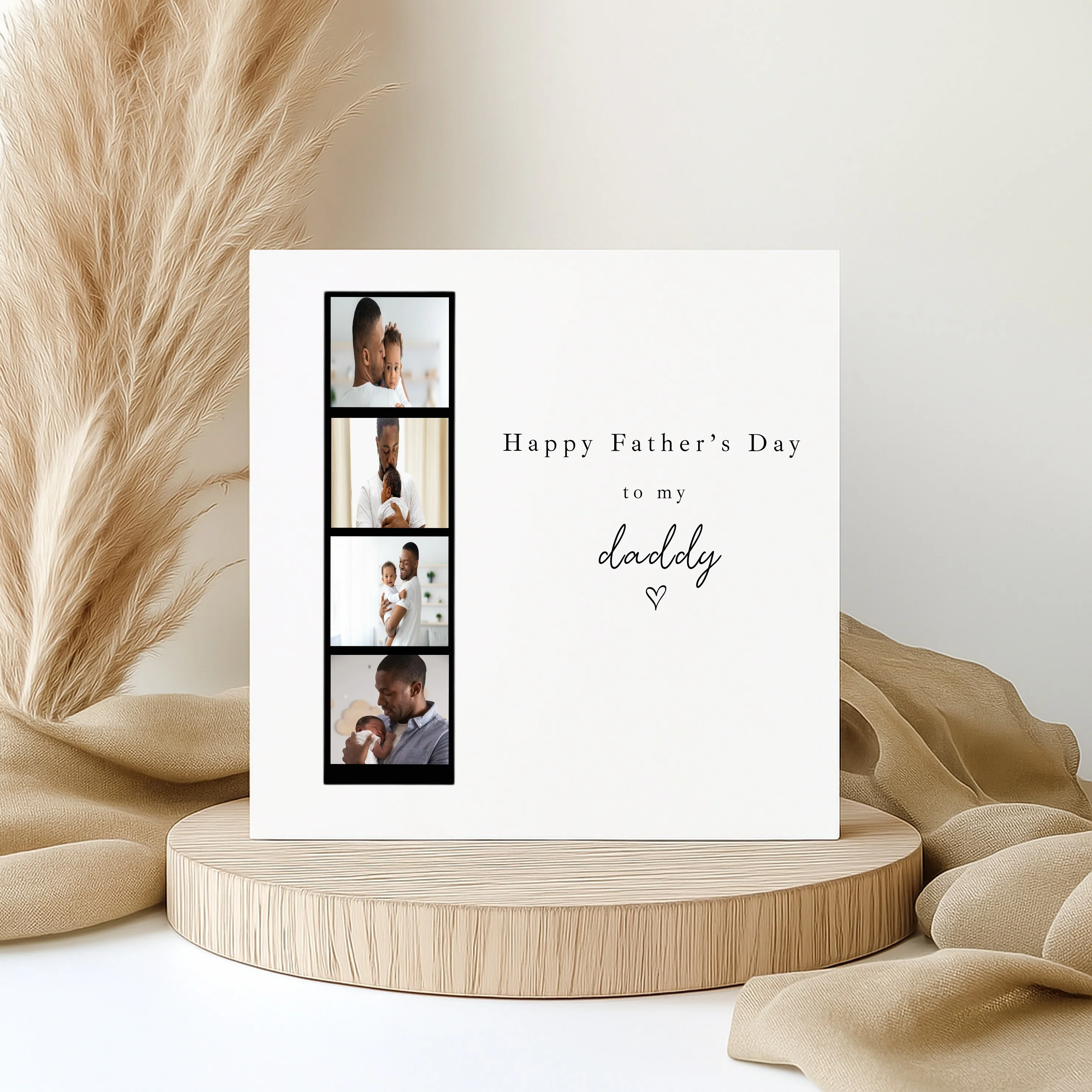 Personalised Photo Strip Father's Day Card - Image 7