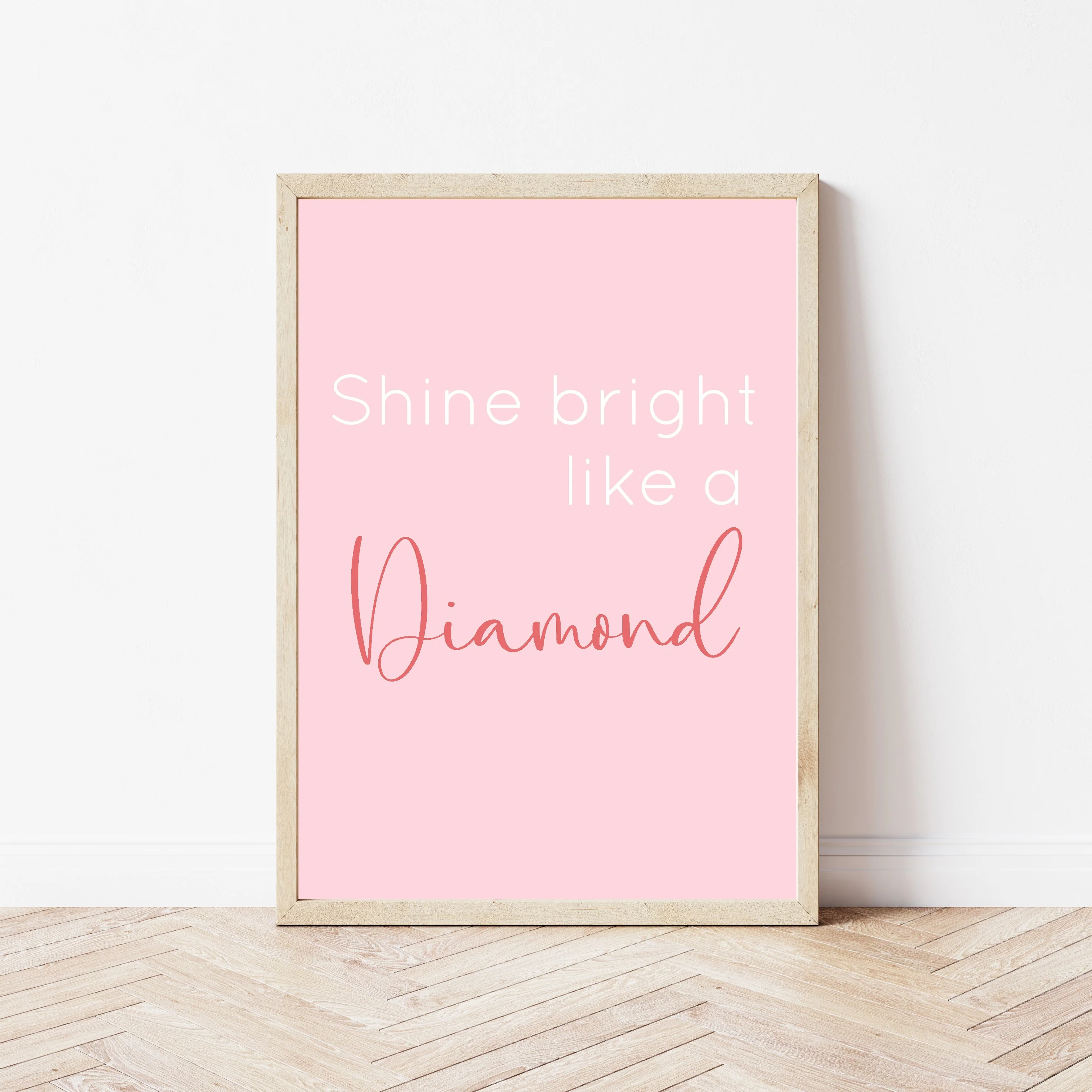 Pink Rainbow Set of 3 Wall Art - Image 2
