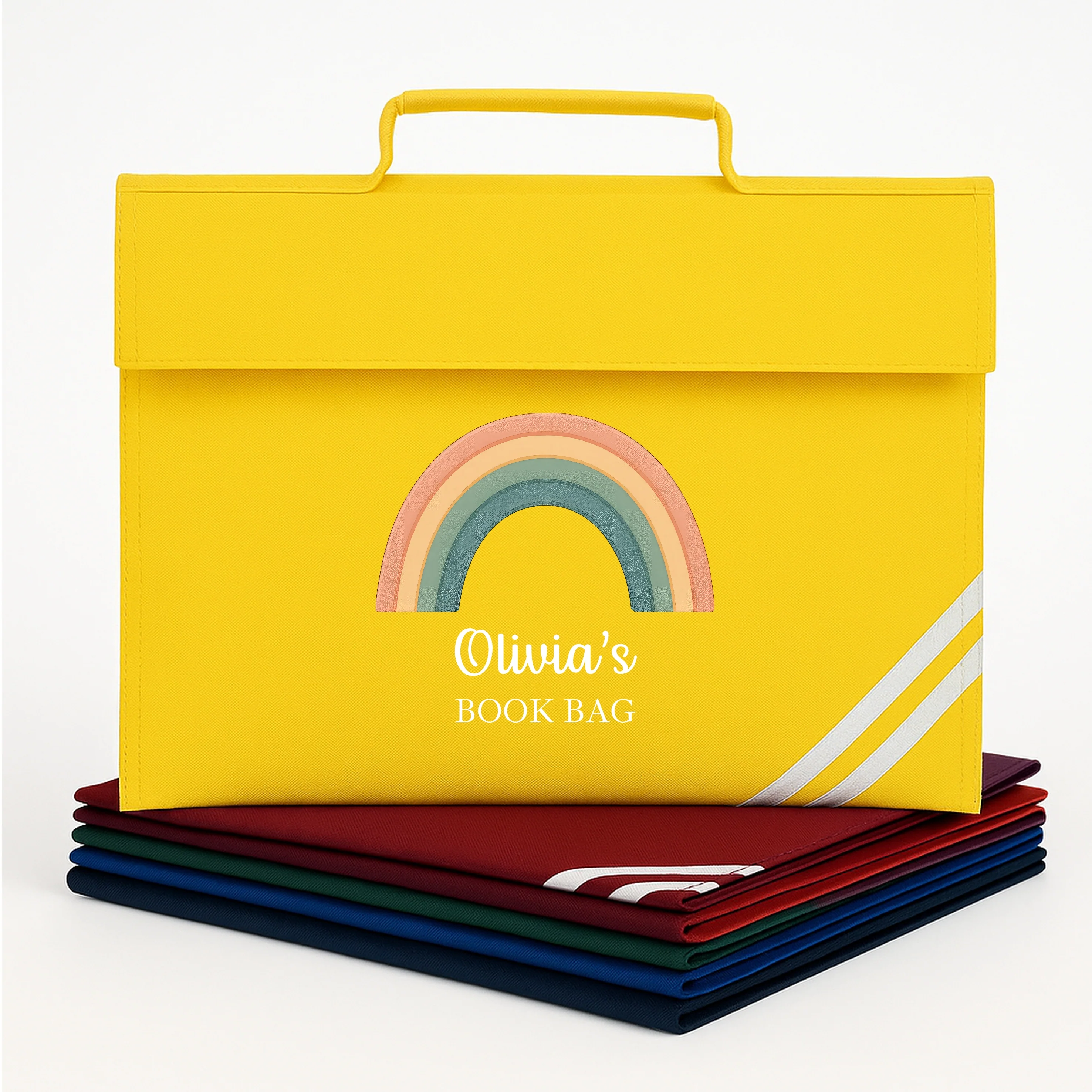 Personalised Rainbow Bookbag - Image 5