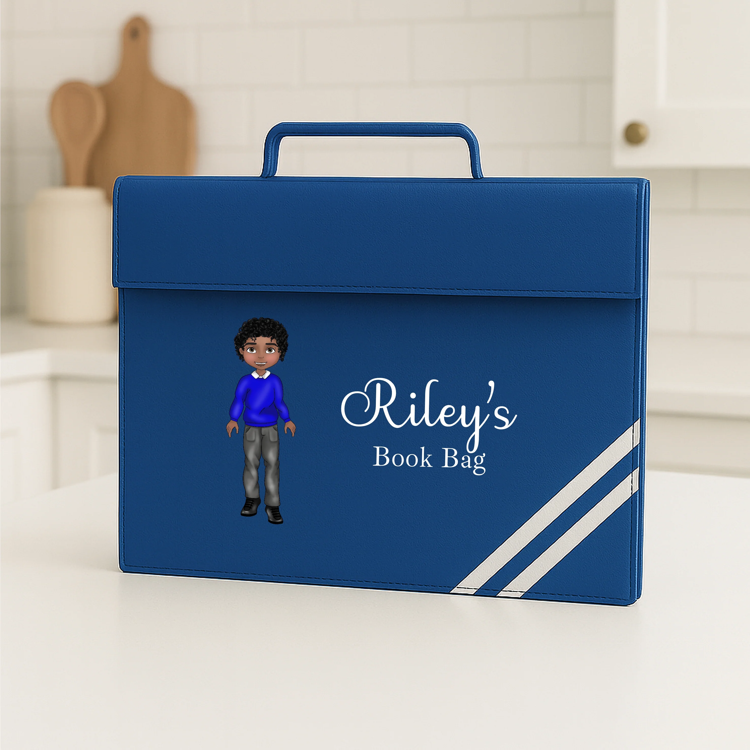 Personalised School Boy Bookbag - Image 3