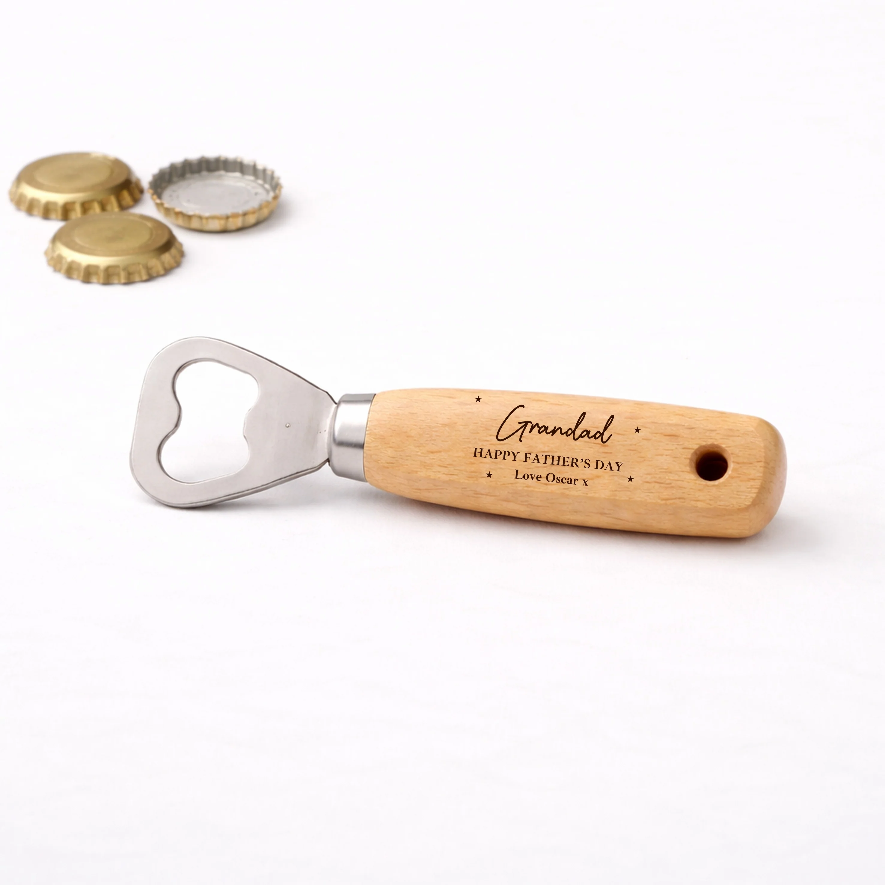Personalised Script Happy Father's Day Daddy Engraved Bottle Opener - Image 5