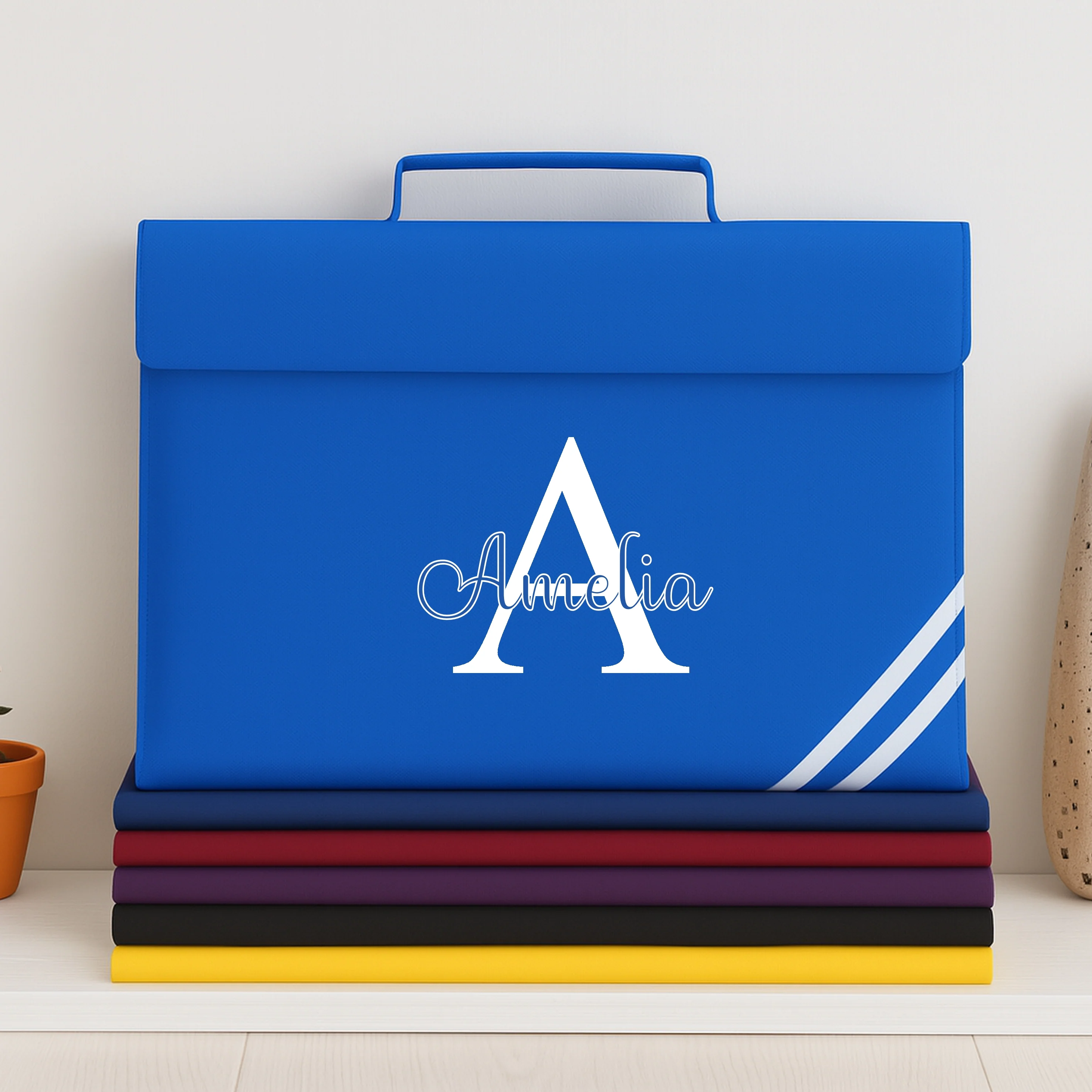 Personalised Script Initial Bookbag - Image 5
