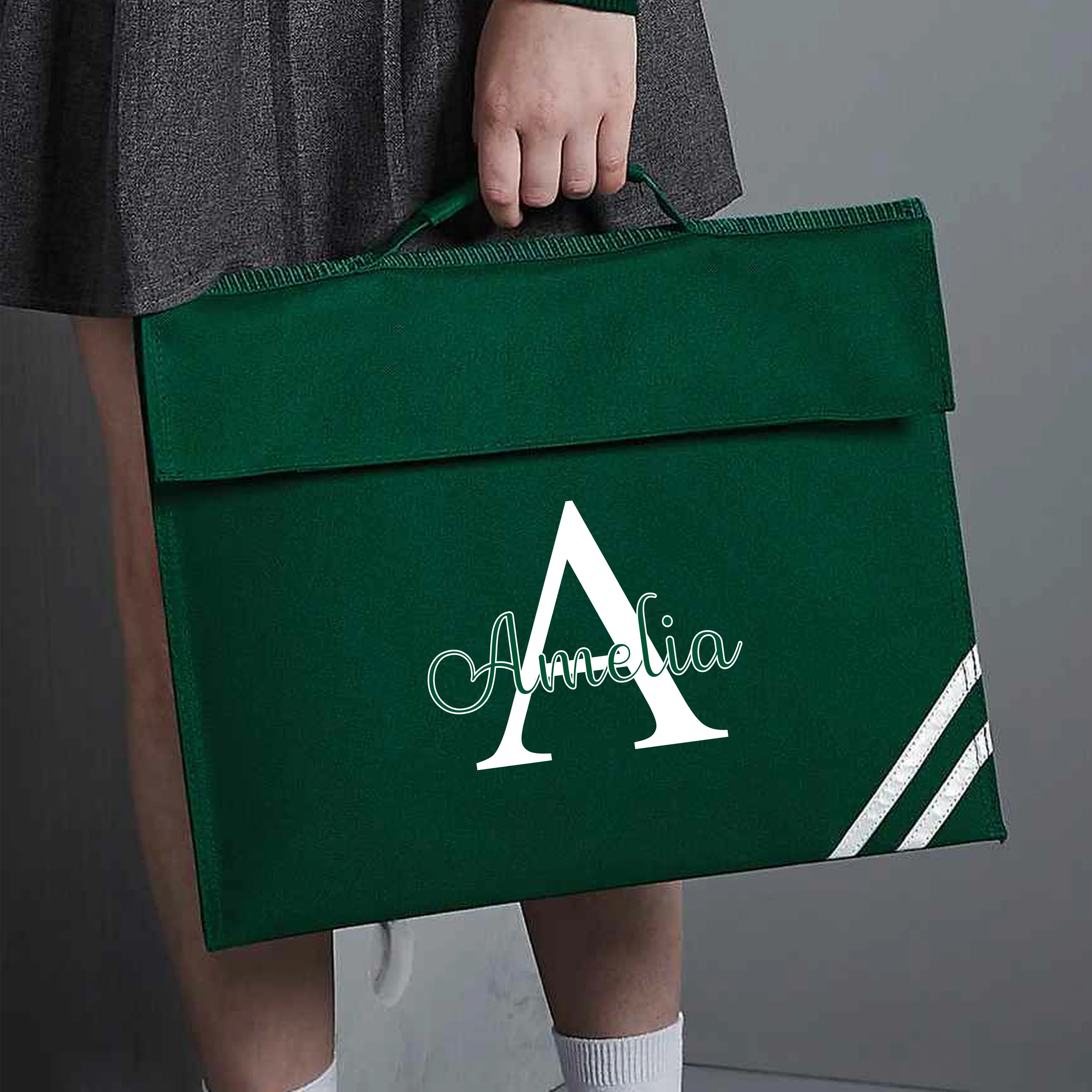 Personalised Script Initial Bookbag - Image 6