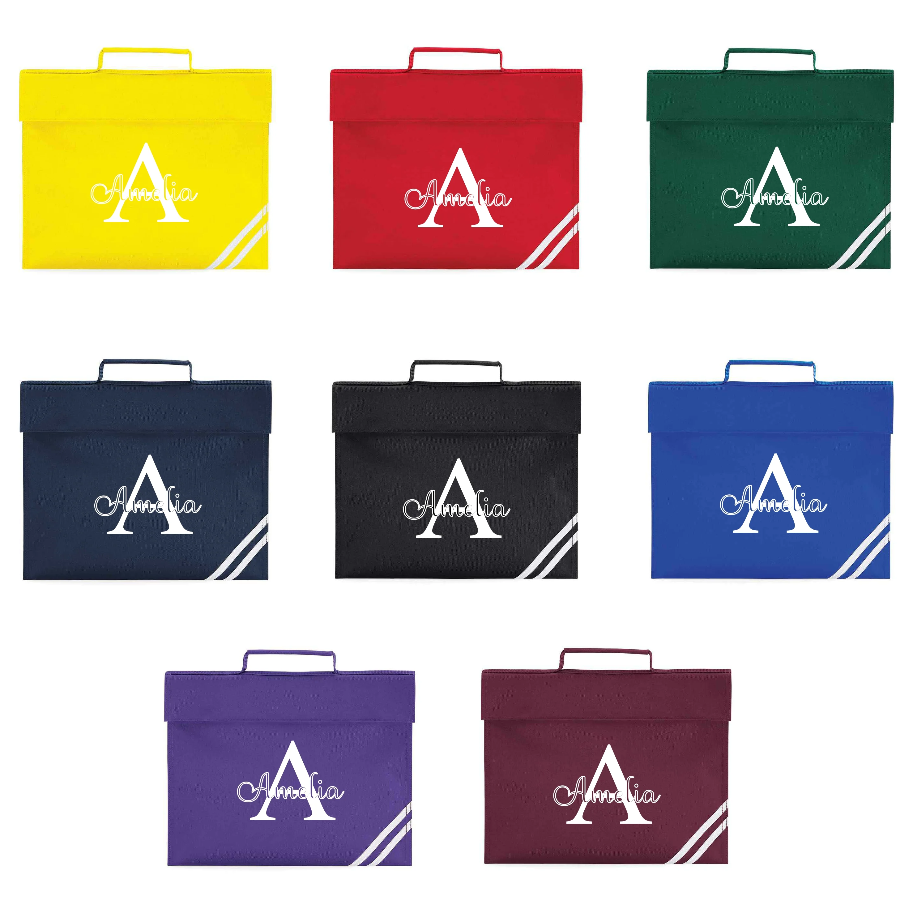 Personalised Script Initial Bookbag - Image 7