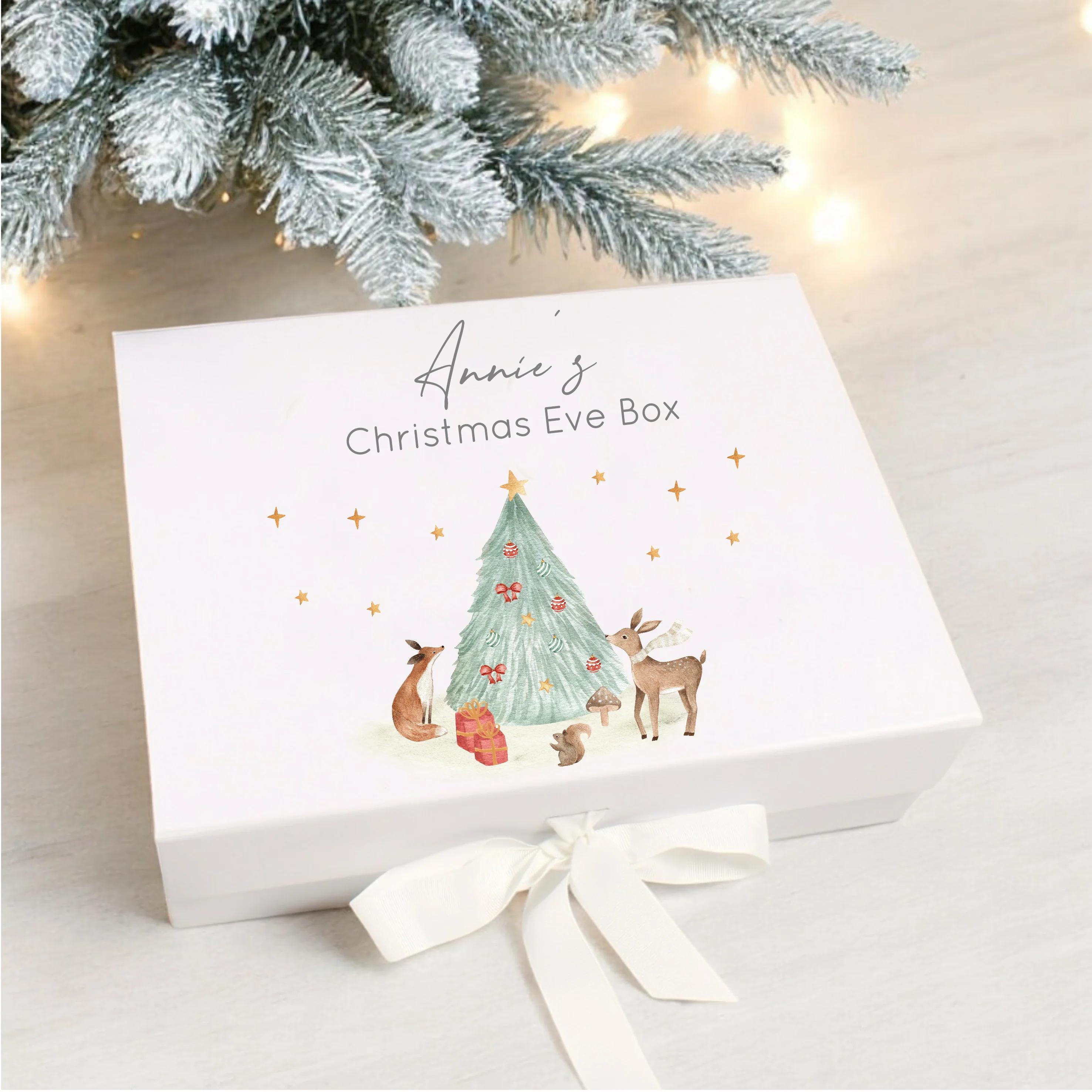 Personalised Woodland Christmas Eve Box - Image 4