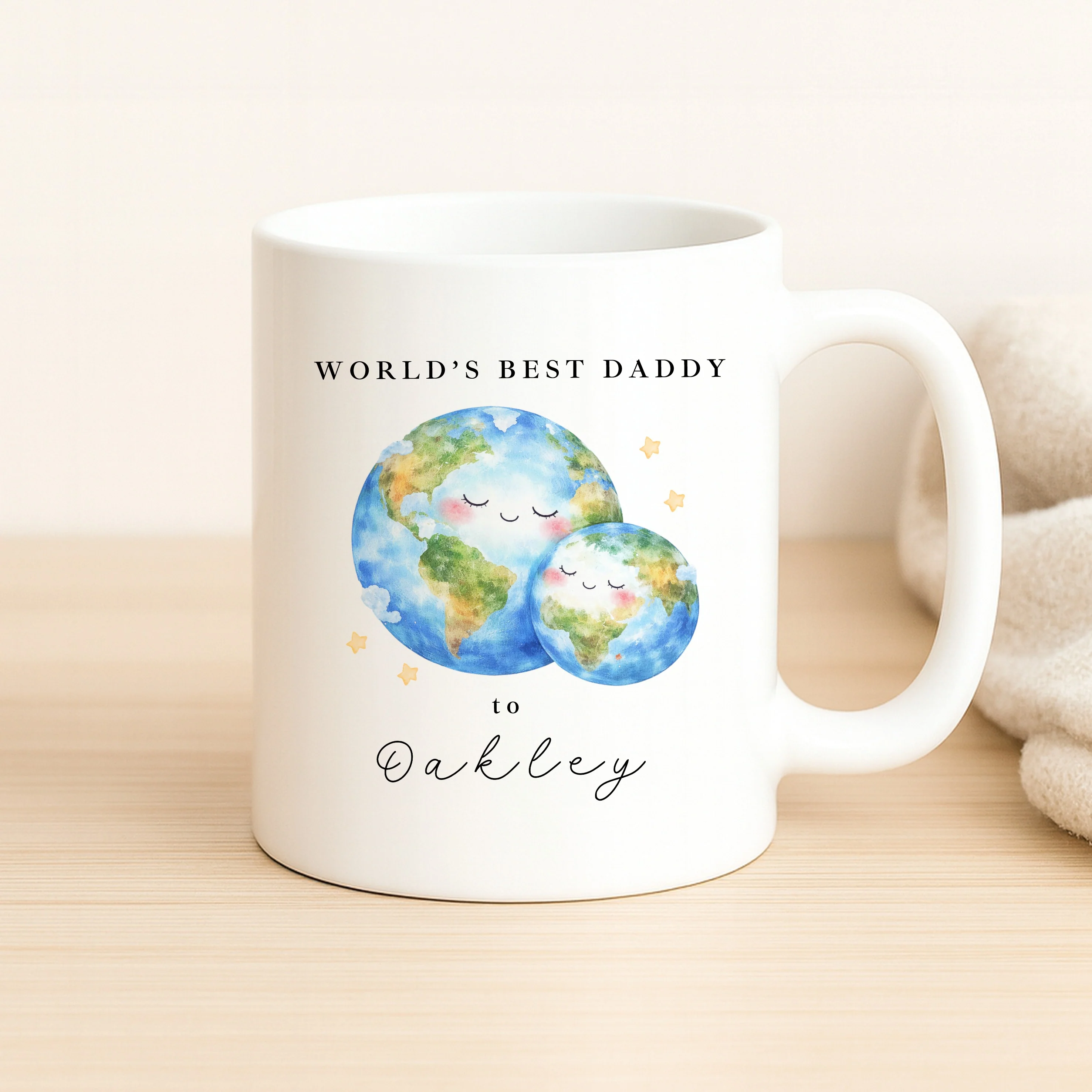 Personalised World's Best Daddy Mug - Image 2
