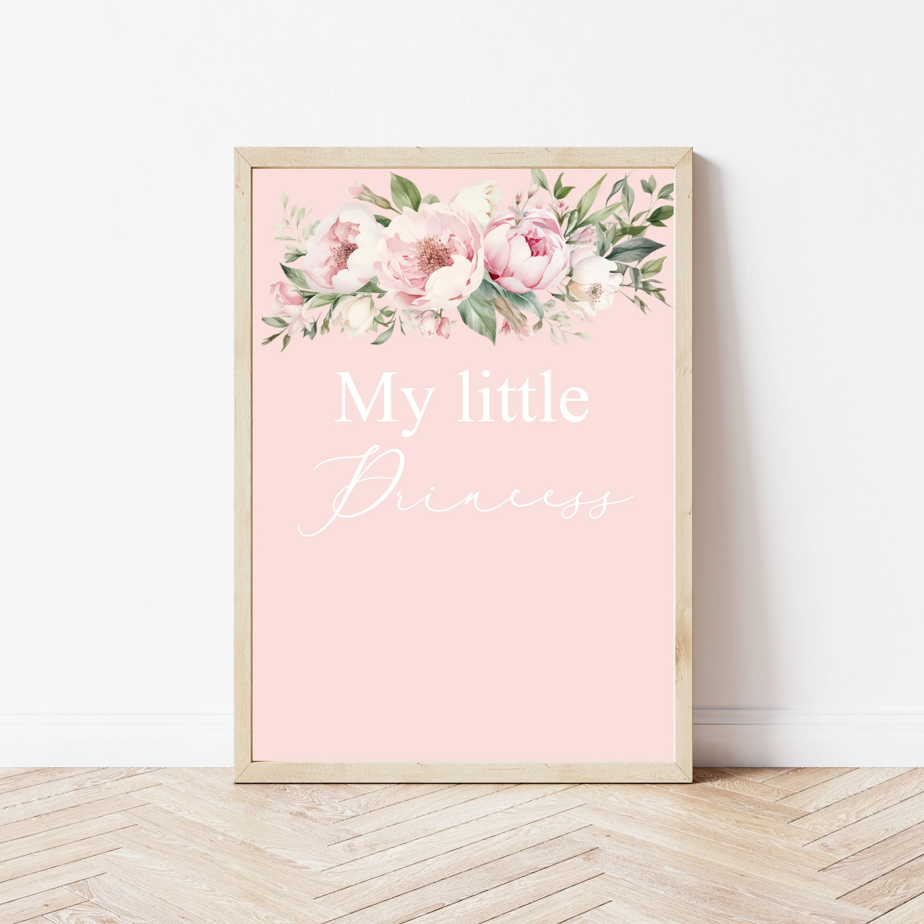 Pink Floral Oh So Sweet Set of 3 Wall Art - Image 4