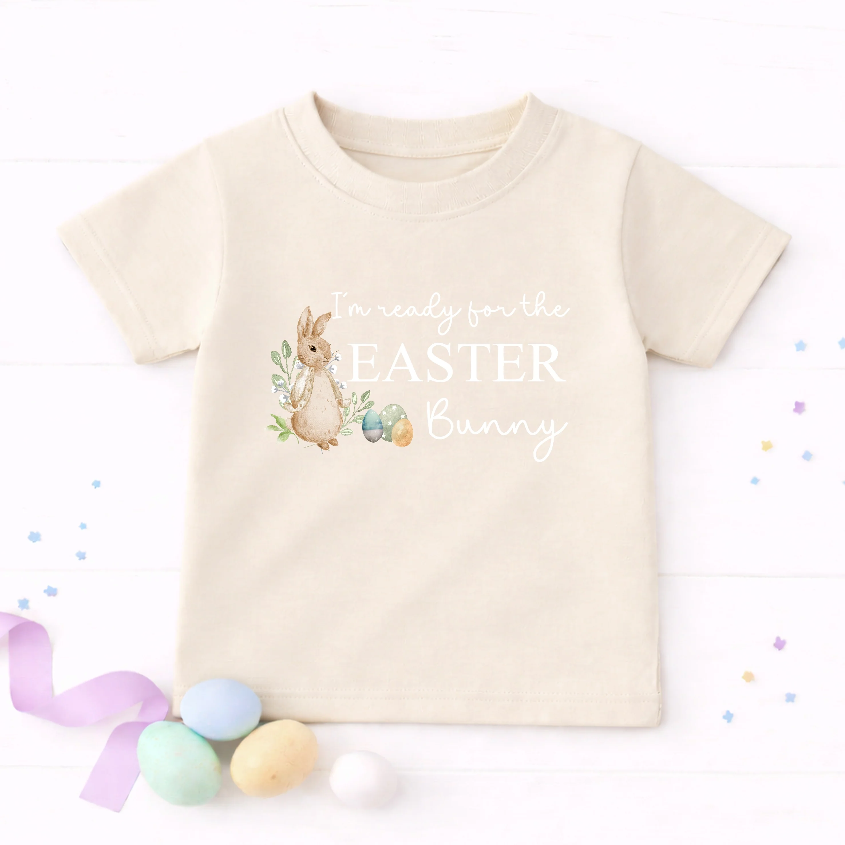 Ready For The Easter Bunny Children's T-shirt - Image 2