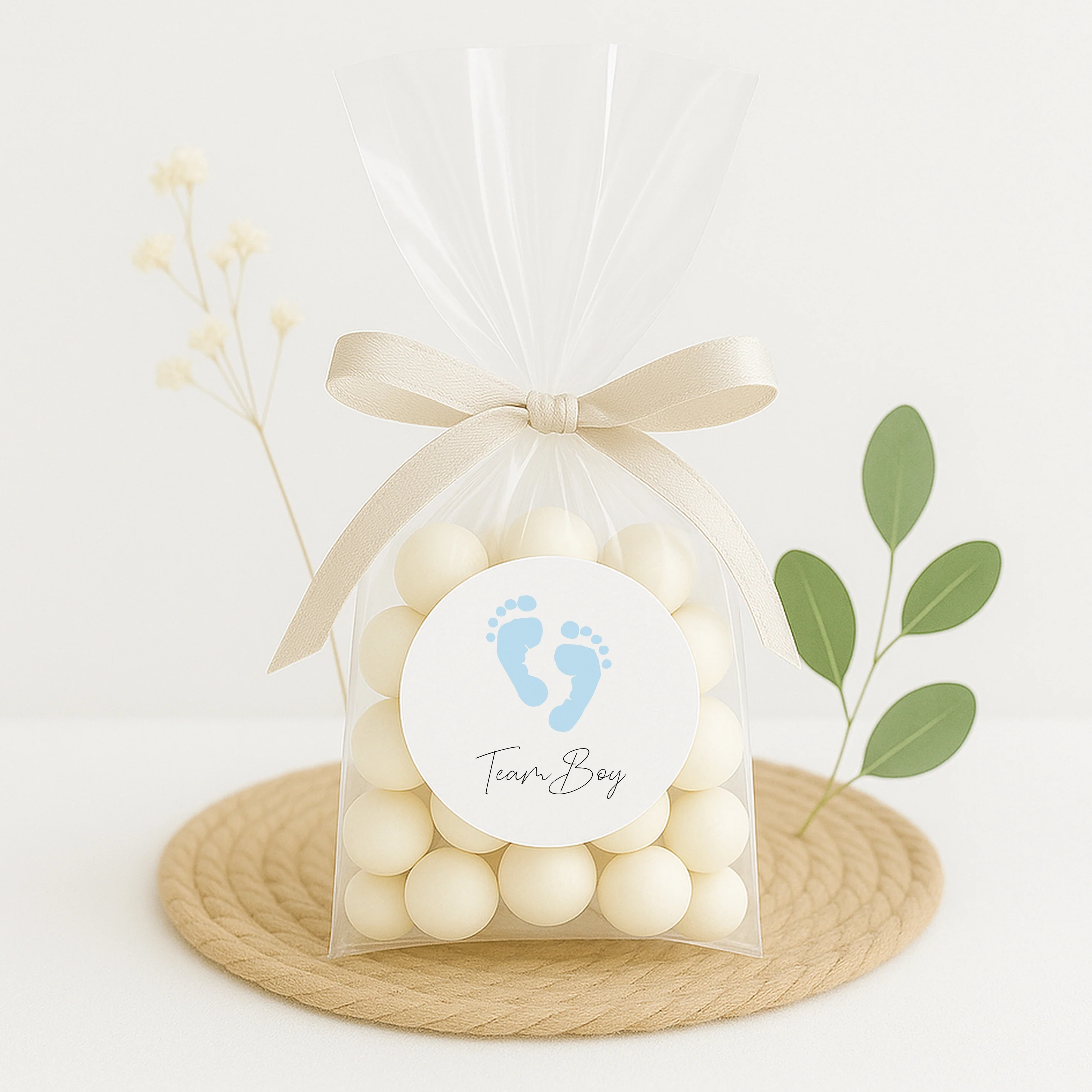 Team Boy/Girl Gender Reveal Stickers - Image 5