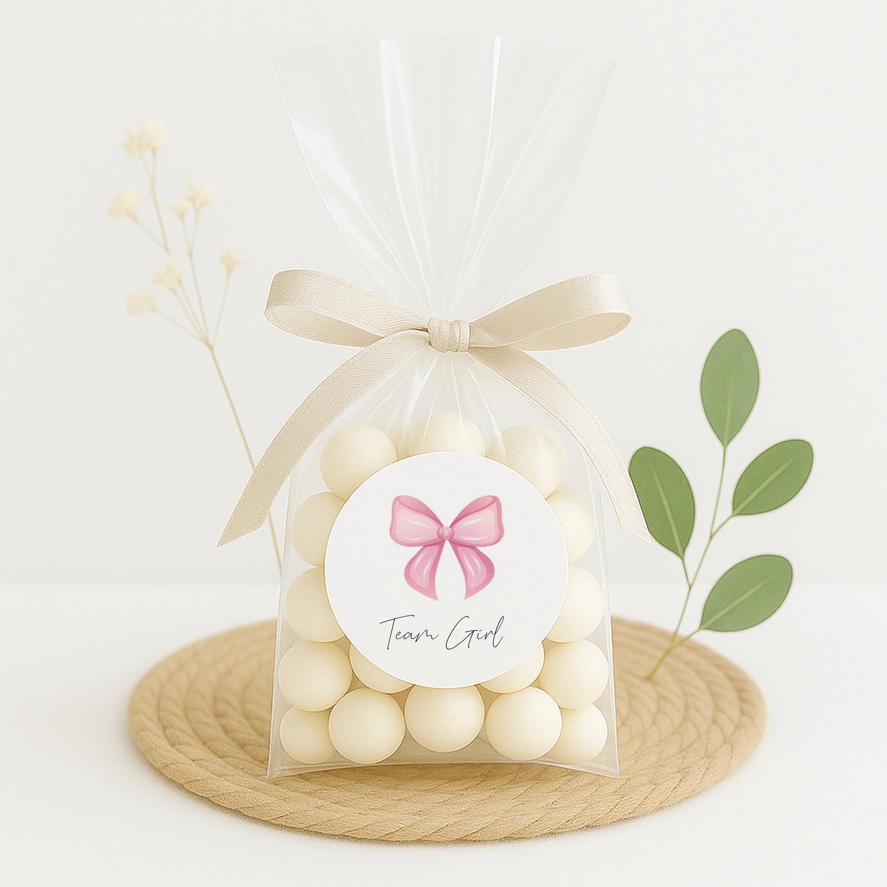 Team Boy/Girl Gender Reveal Stickers - Image 6